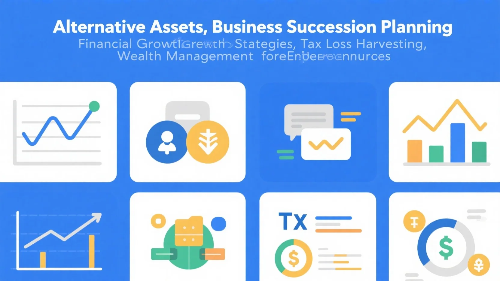 Entrepreneurial Wealth Management: Business Succession, Tax Harvesting & Alternative Assets for Financial Growth