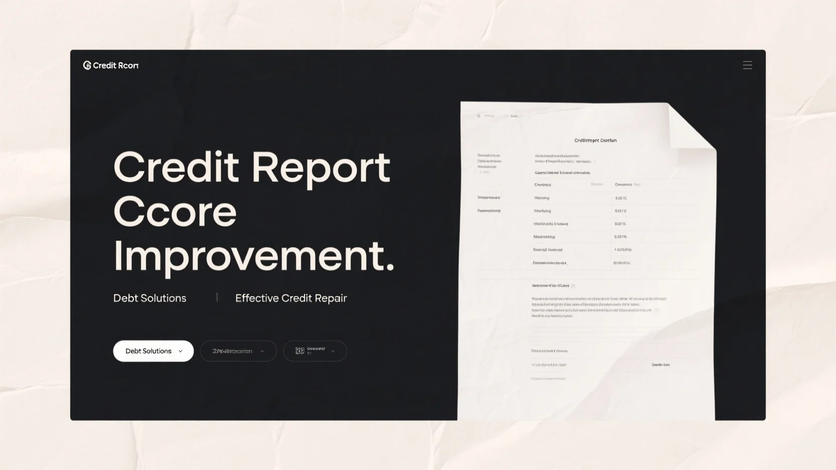 Comprehensive Guide to Effective Credit Repair, Score Improvement, and Debt Solutions for Financial Health Management