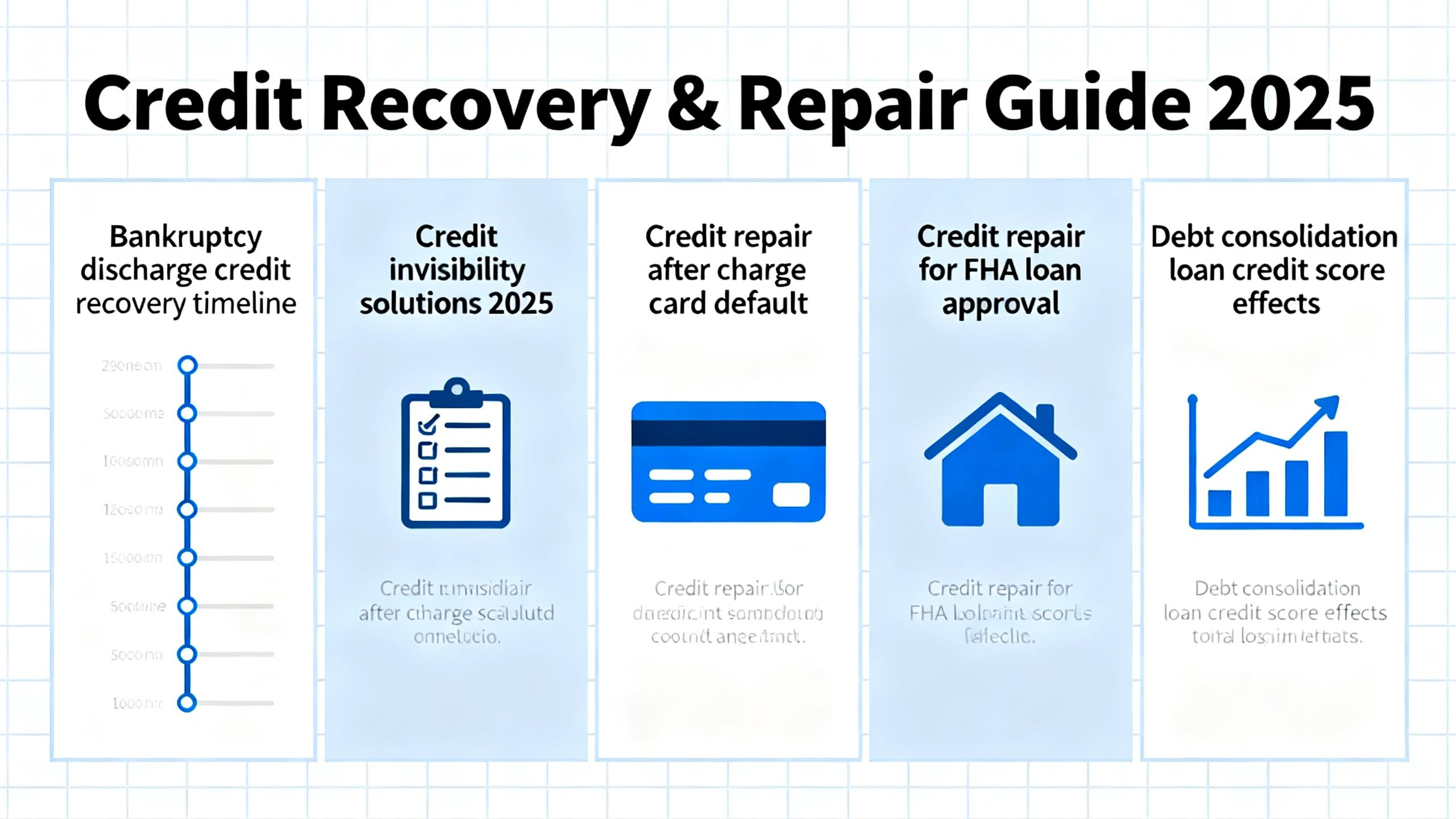 Comprehensive Guide: Bankruptcy Discharge Credit Recovery, Invisibility Solutions, Repair & Debt Consolidation Effects in 2024