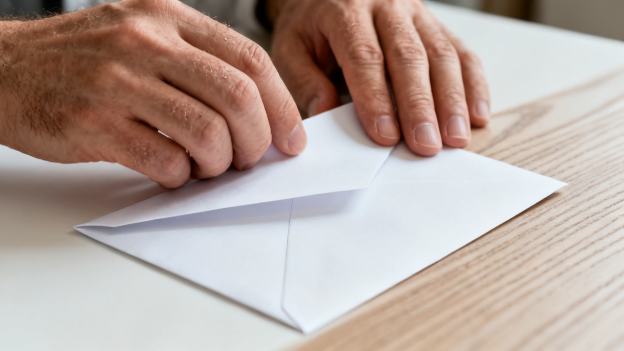 Crop of annuity free-look packet on file-box lid