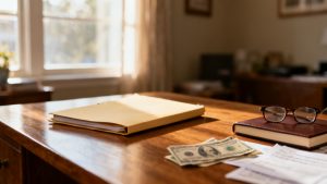 Annuity Free Look scene at a file-box lid