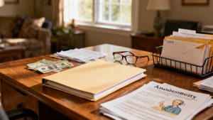 windowsill ledge setup for Request In-Force Annuity Illustration
