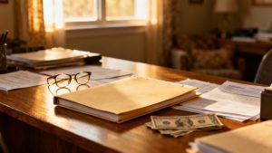 file-box lid setup for Opening Donor-Advised Fund
