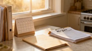 Quiet mail stack for subordination request