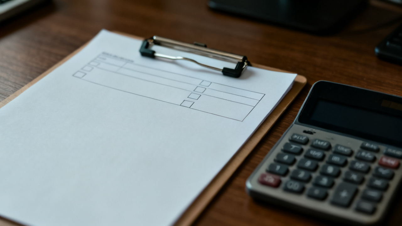 co-borrower paperwork beside a title jacket