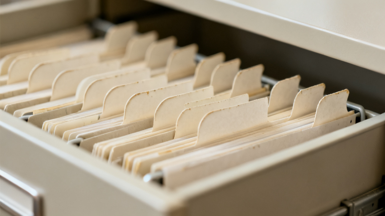 Crop of validation-letter request on accordion-file lid